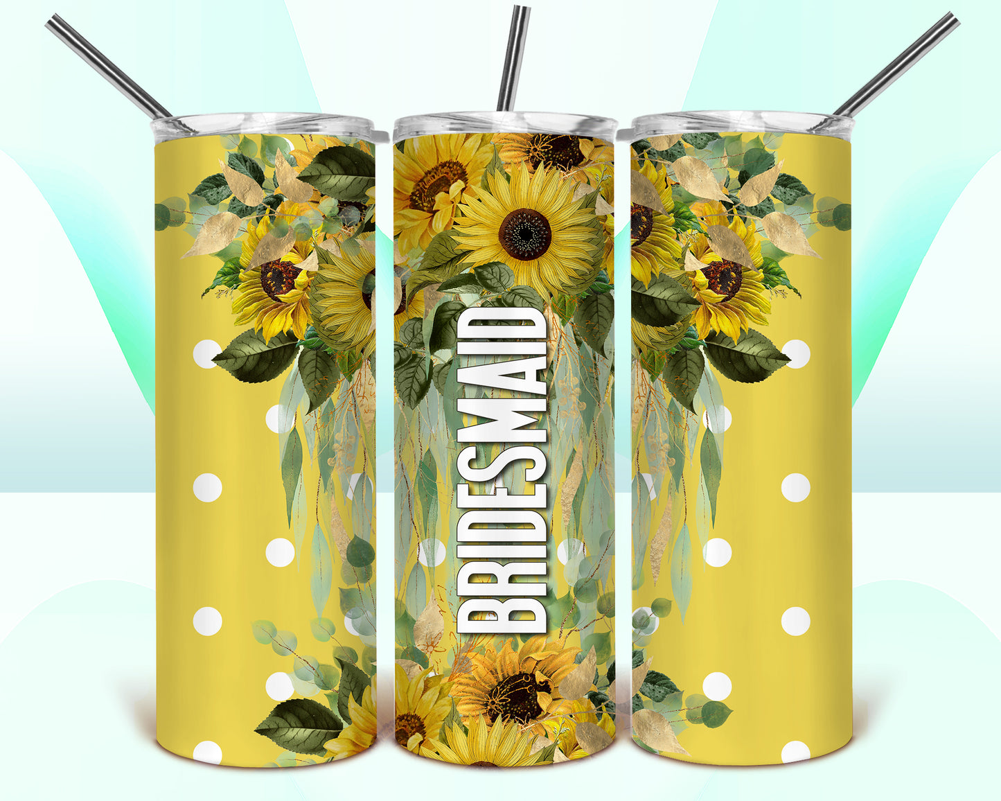 Bridesmaid Sublimation Tumbler Bundle