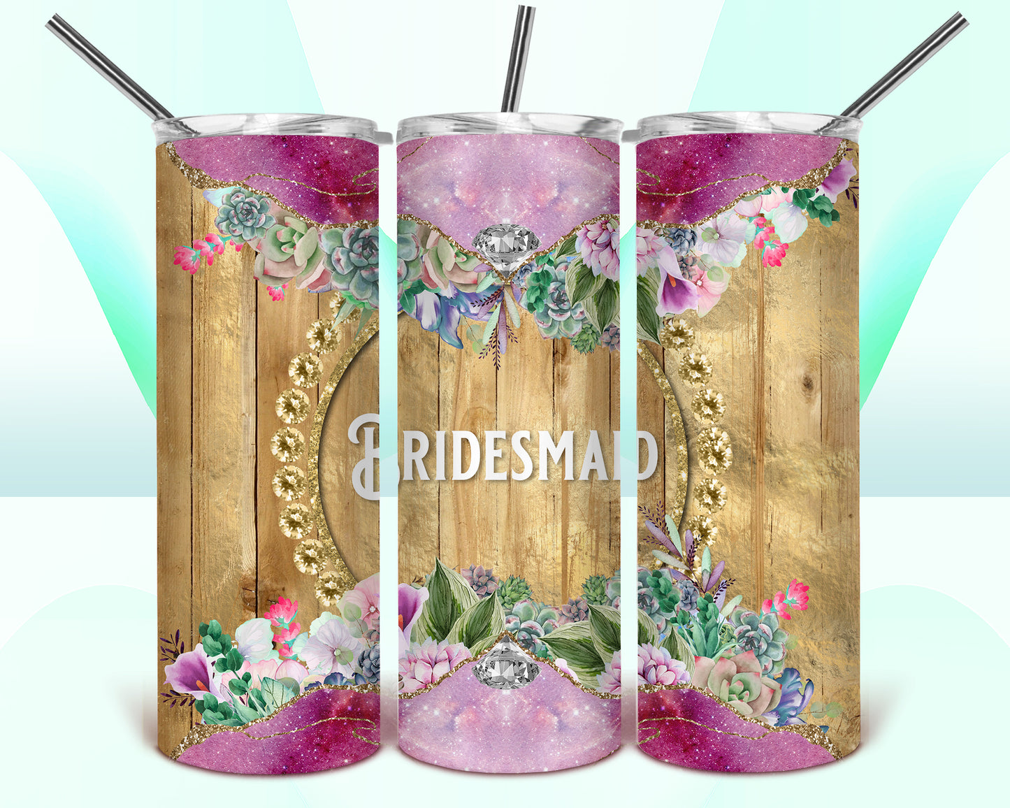 Bridesmaid Sublimation Tumbler Bundle
