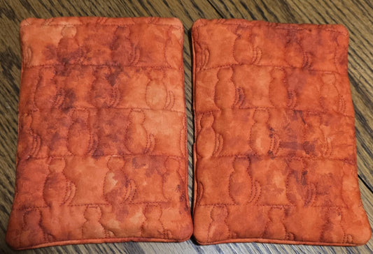 Cat Stipple ITH Rectangle Oven Mitt