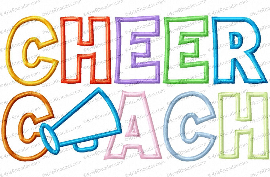 KRD Cheer Coach Saying 3 sizes