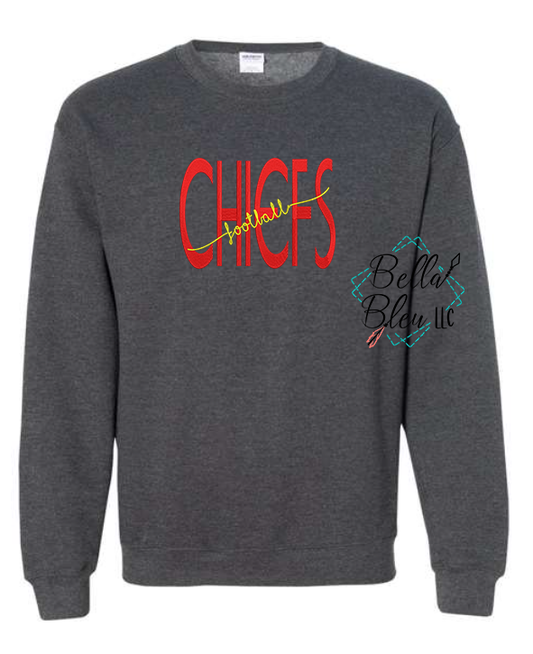 Chiefs Football Word Art