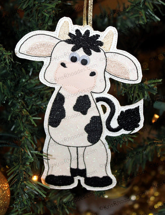 KRD Cow Nativity Ornament