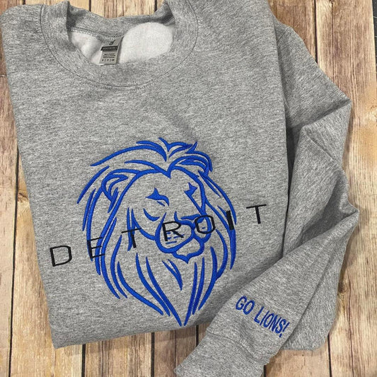 Lions Mascot Custom Sweatshirt