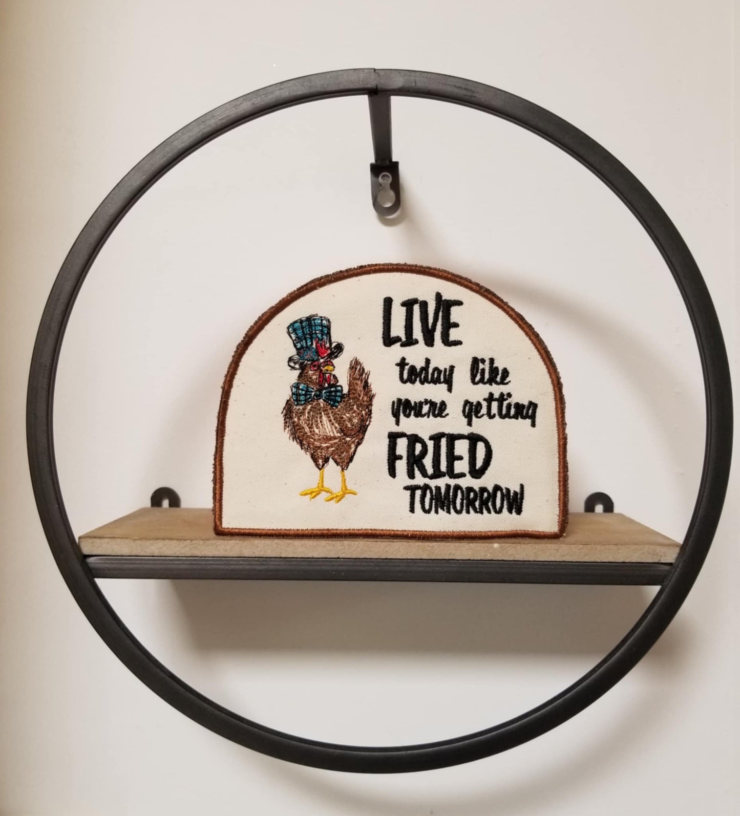 Chicken  Fried Tomorrow ITH Napkin Holder Cover