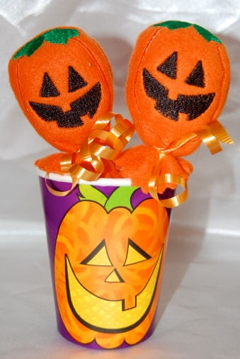 Pumpkin LolliPop, Sucker Covers, In The Hoop