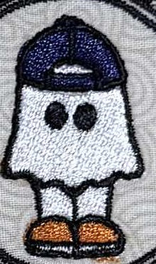 Ghost Boy with Ball Cap Halloween Fill