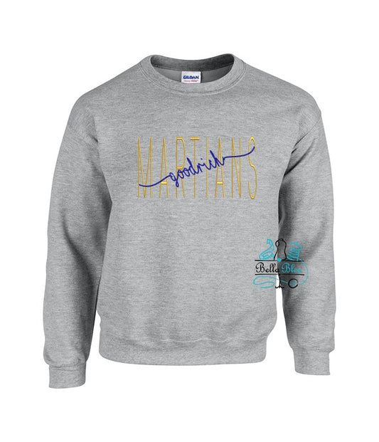 Goodrich Martians Sports Mascot Sweatshirt