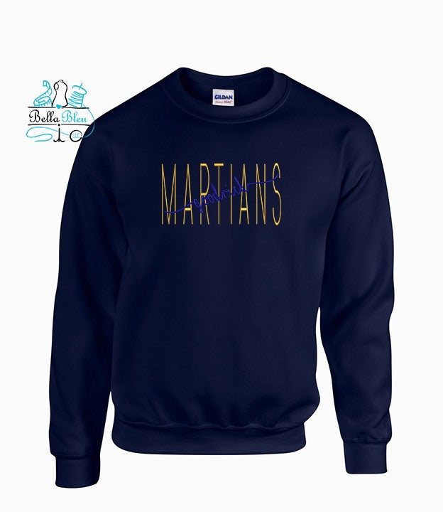 Goodrich Martians Sports Mascot Sweatshirt