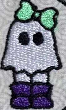 Ghost Girl Halloween Filled