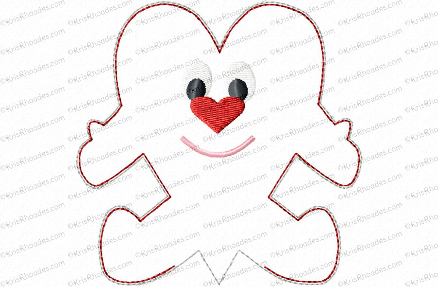 KRD Heart Stuffie With Arms And Legs