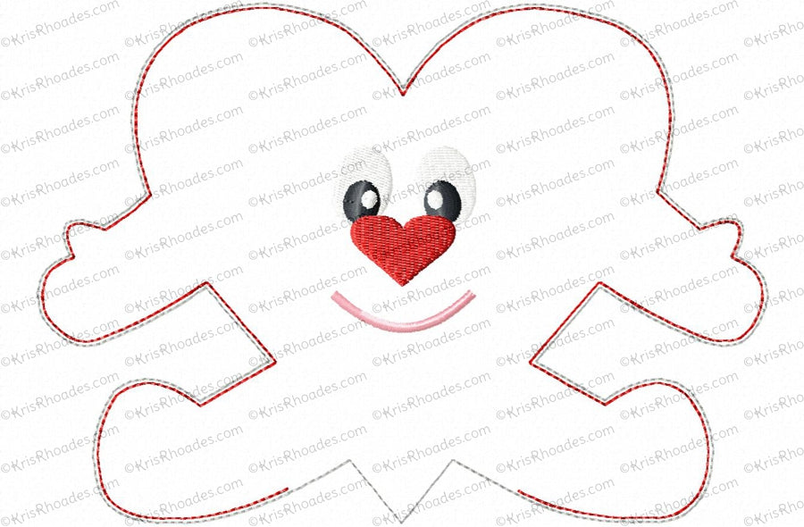 KRD Heart Stuffie With Arms And Legs