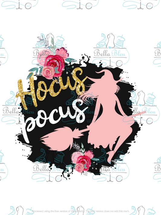 Witch Hocus Pocus Halloween Sublimation pgn file