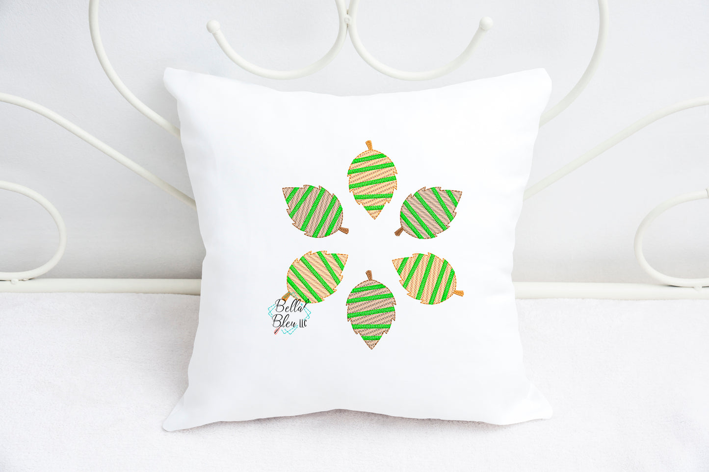 Leaf Monogram Frame