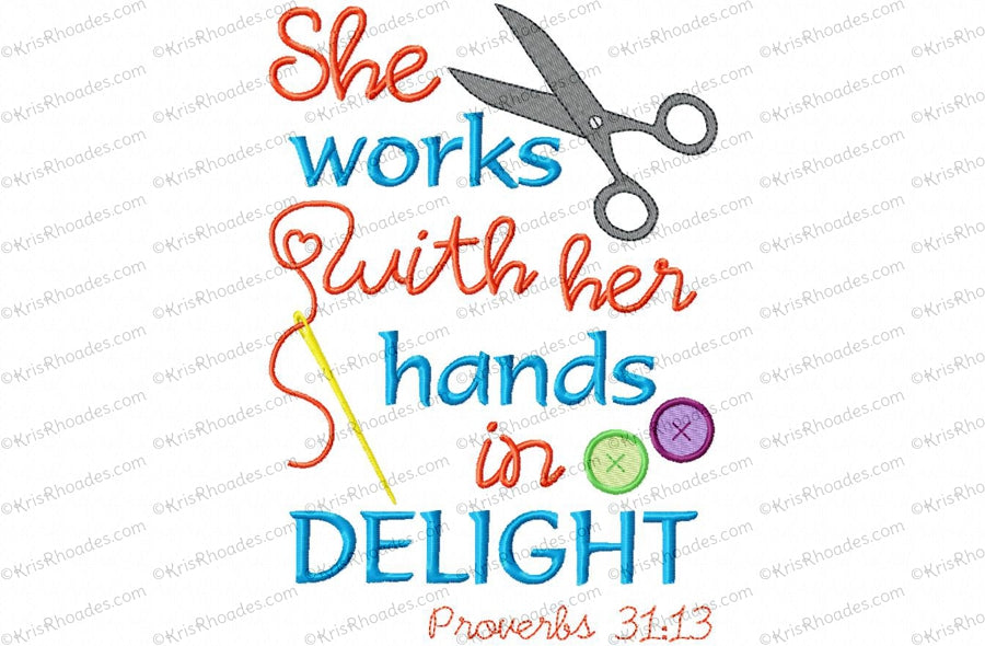 KRD Bible Verse Proverbs 31-13