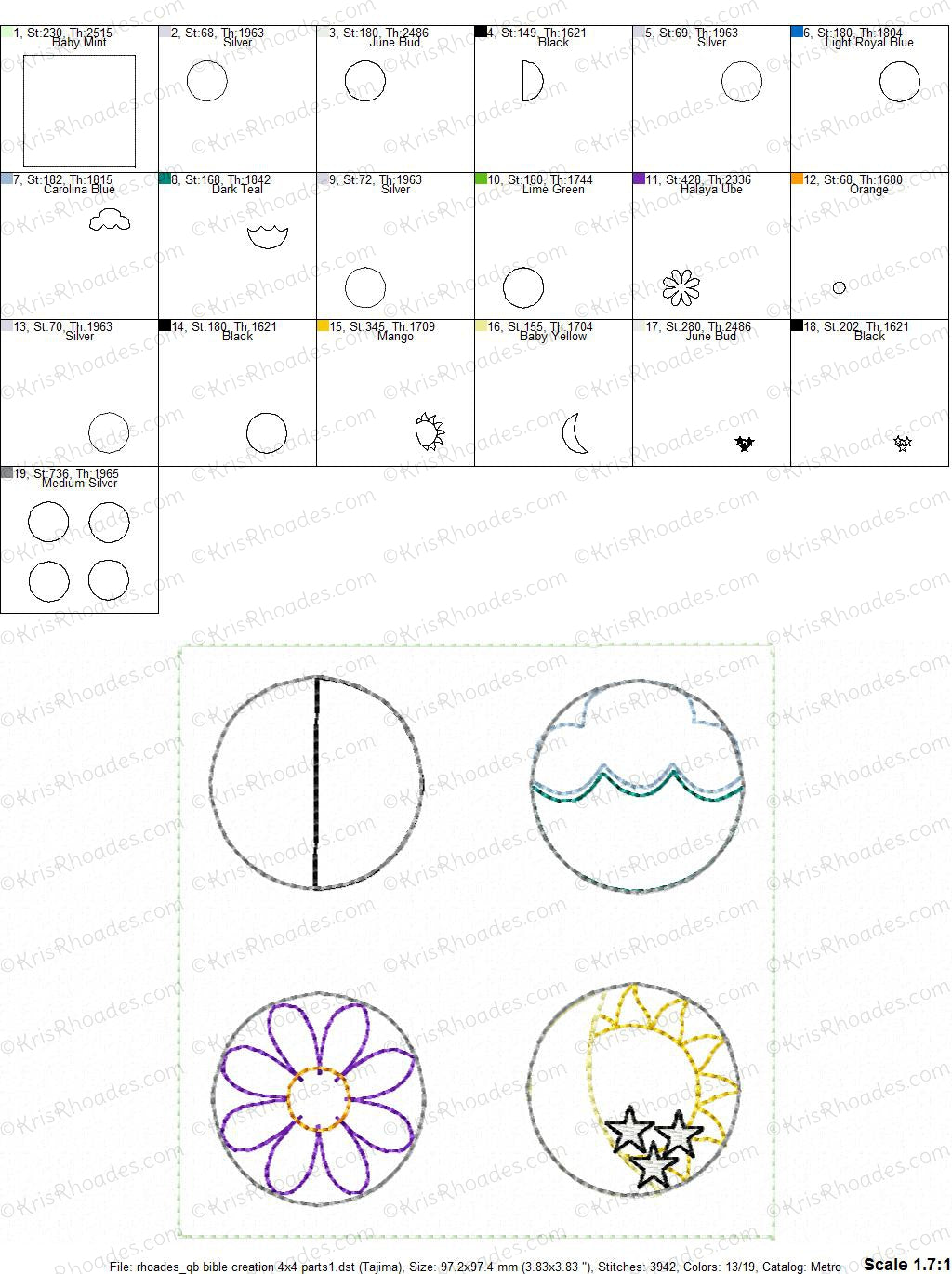 KRD Quiet Book Creations 5x7 Page