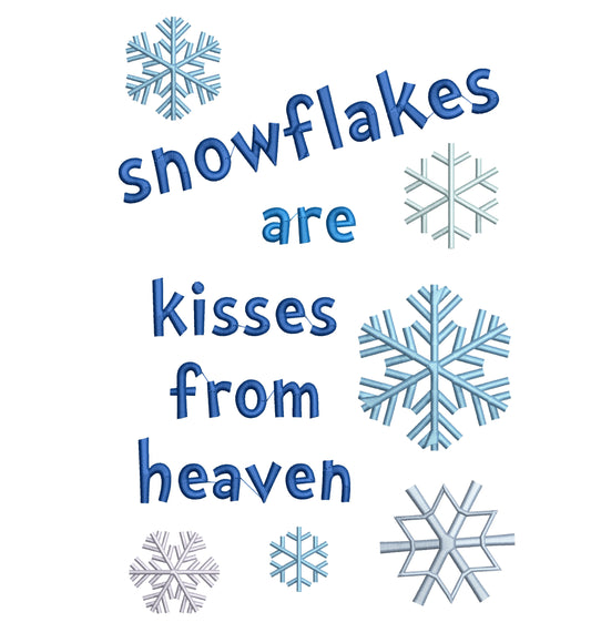 KRD Snowflake Kisses From Heaven
