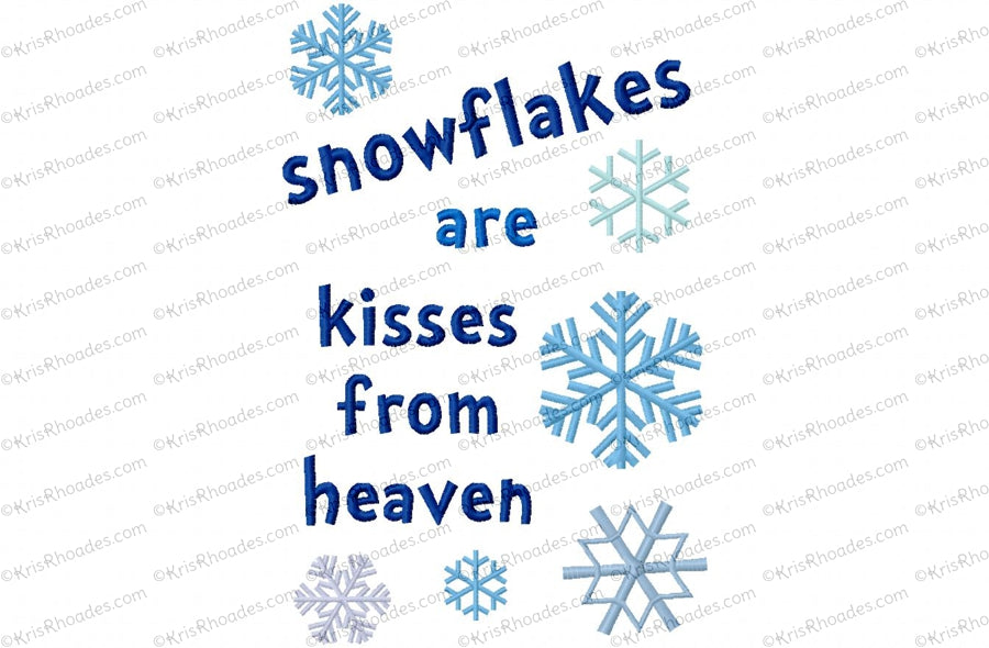 KRD Snowflake Kisses From Heaven