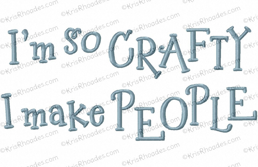 KRD So Crafty I Make People