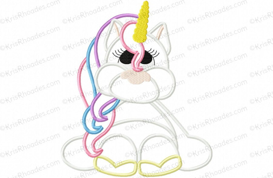 KRD Unicorn Applique