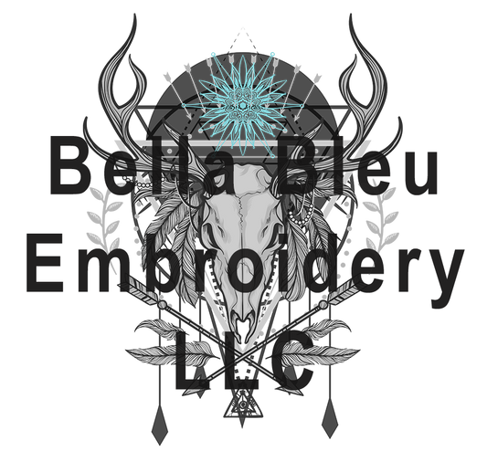 Boho Cow Skull Western Sublimation pgn file
