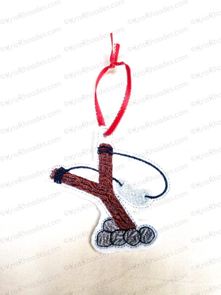 KRD - MY JESUS TREE  SLINGSHOT ORNAMENT