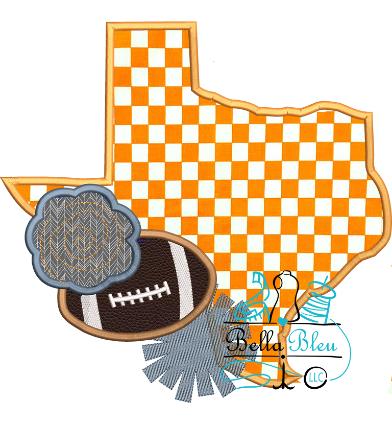 Texas Football Applique