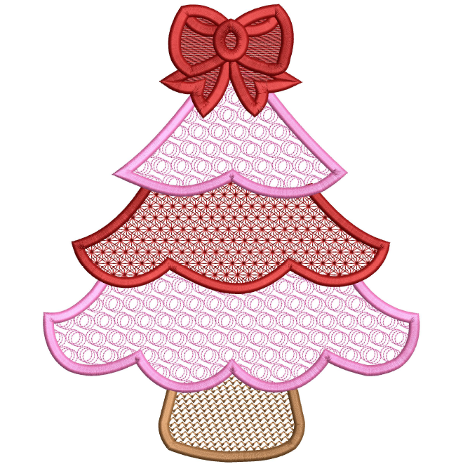 Christmas Tree Motif 4 sizes