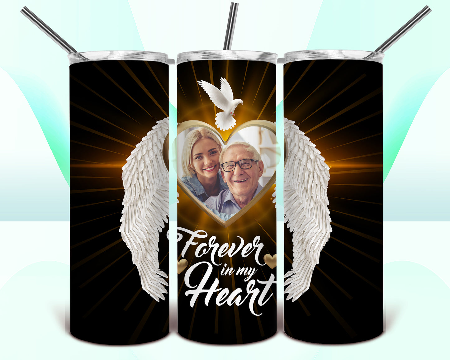 Photo Frames Sublimation Tumbler Bundle