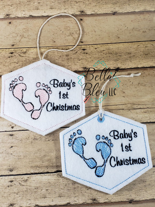 ITH Baby's 1st Christmas Ornament