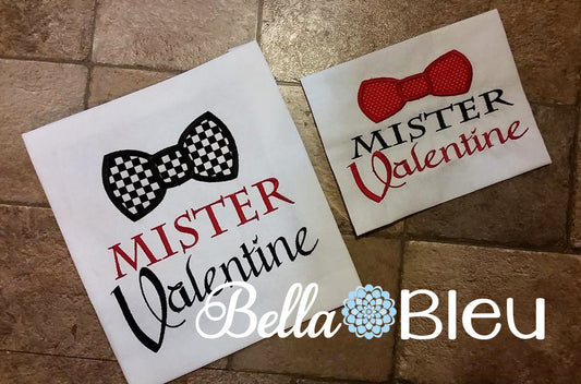 Mister Mr Valentine with Bow Tie Boy