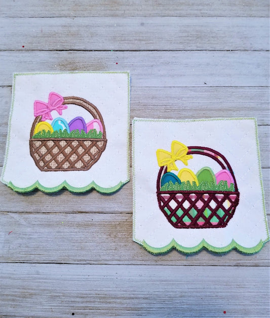 Easter Basket Applique