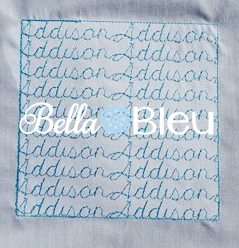 Stipple Name Addison Quilting Stitch Machine Embroidery Design