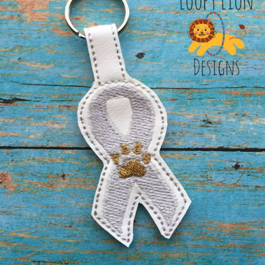 ITH Animal Abuse Awareness Key Fob