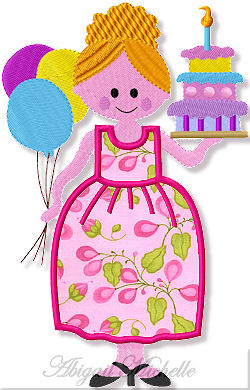 Birthday Girl Applique