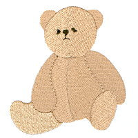 Bubbin Bear Set  Machine Embroidery