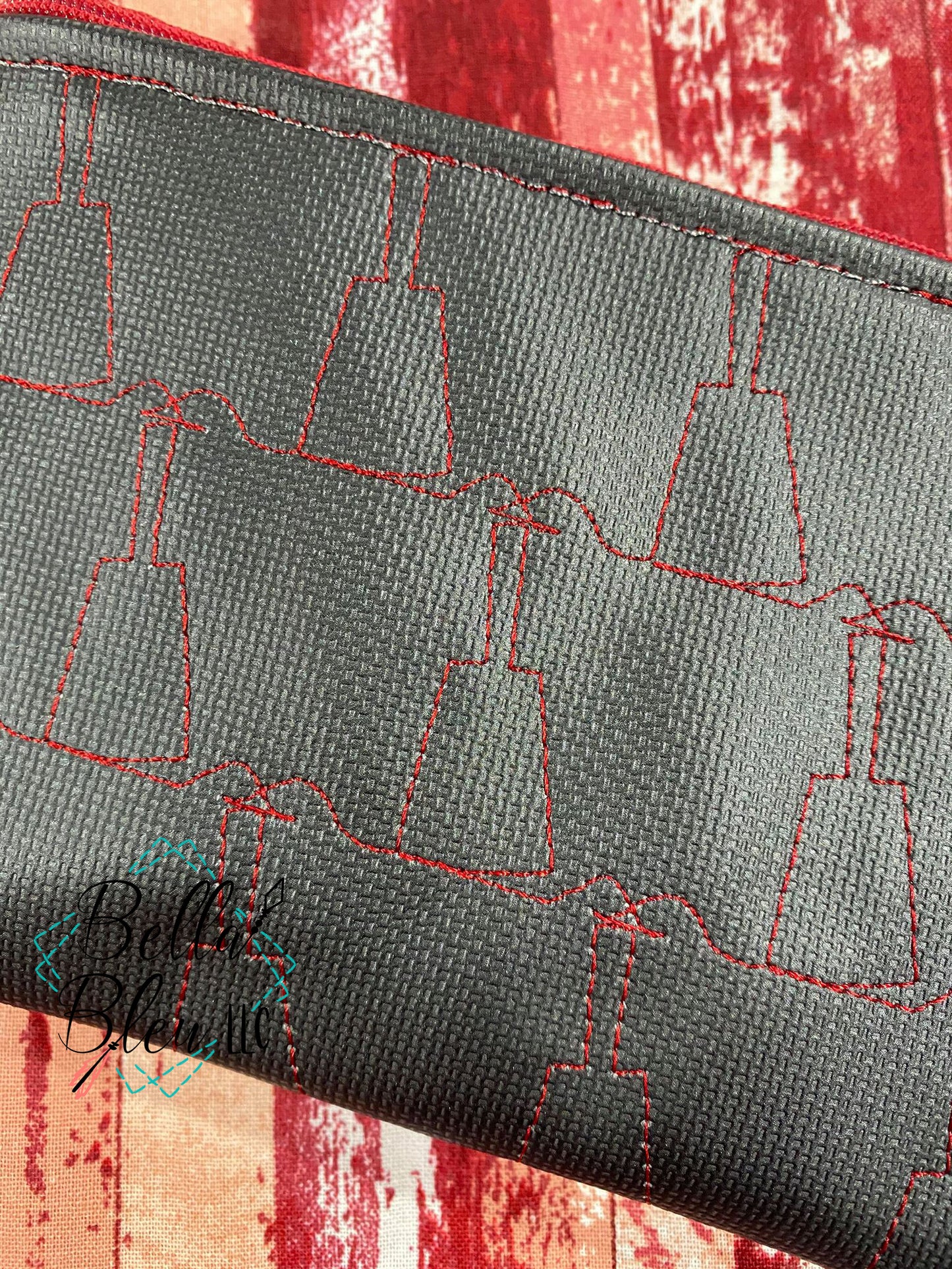 ITH Cowbell Stipple Zipper bag Wallet