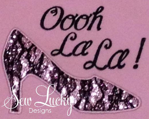 Princess Slipper Applique