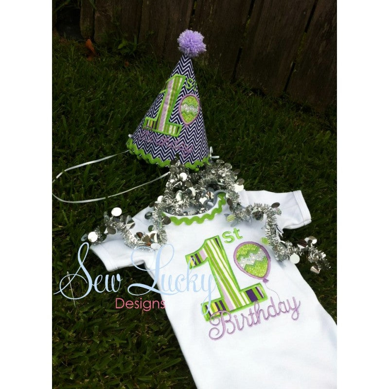 1st Birthday with balloons