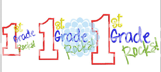 1st First Grade Rocks
