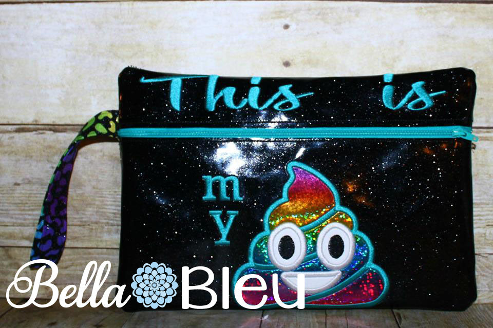 In the Hoop Emoji Poo Poop Shit Wallet