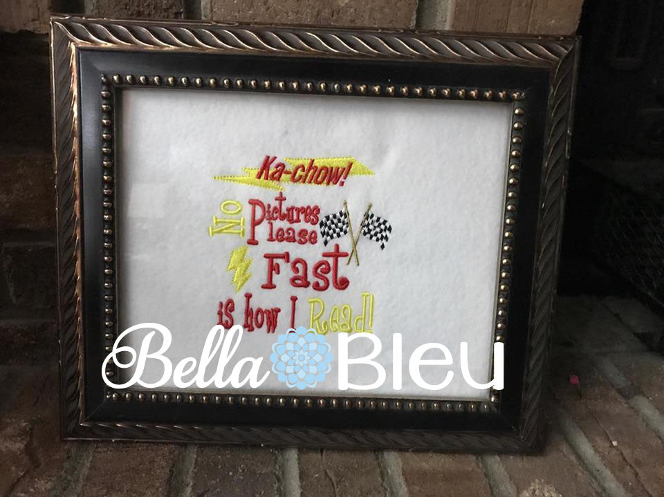 Reading Pillow Quote Lightning Fast Read Racing Checkered Flags Quote words Saying for Reading pillows