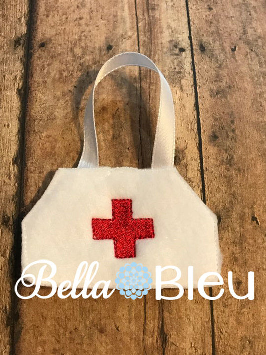 In The hoop Elf Dr Doctor Bag Medicine Bag Medical Bag machine embroidery design