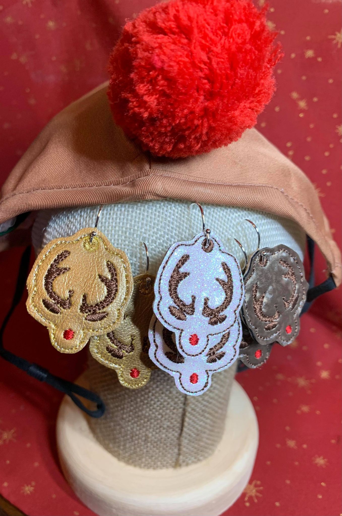 ITH Christmas Reindeer Earrings