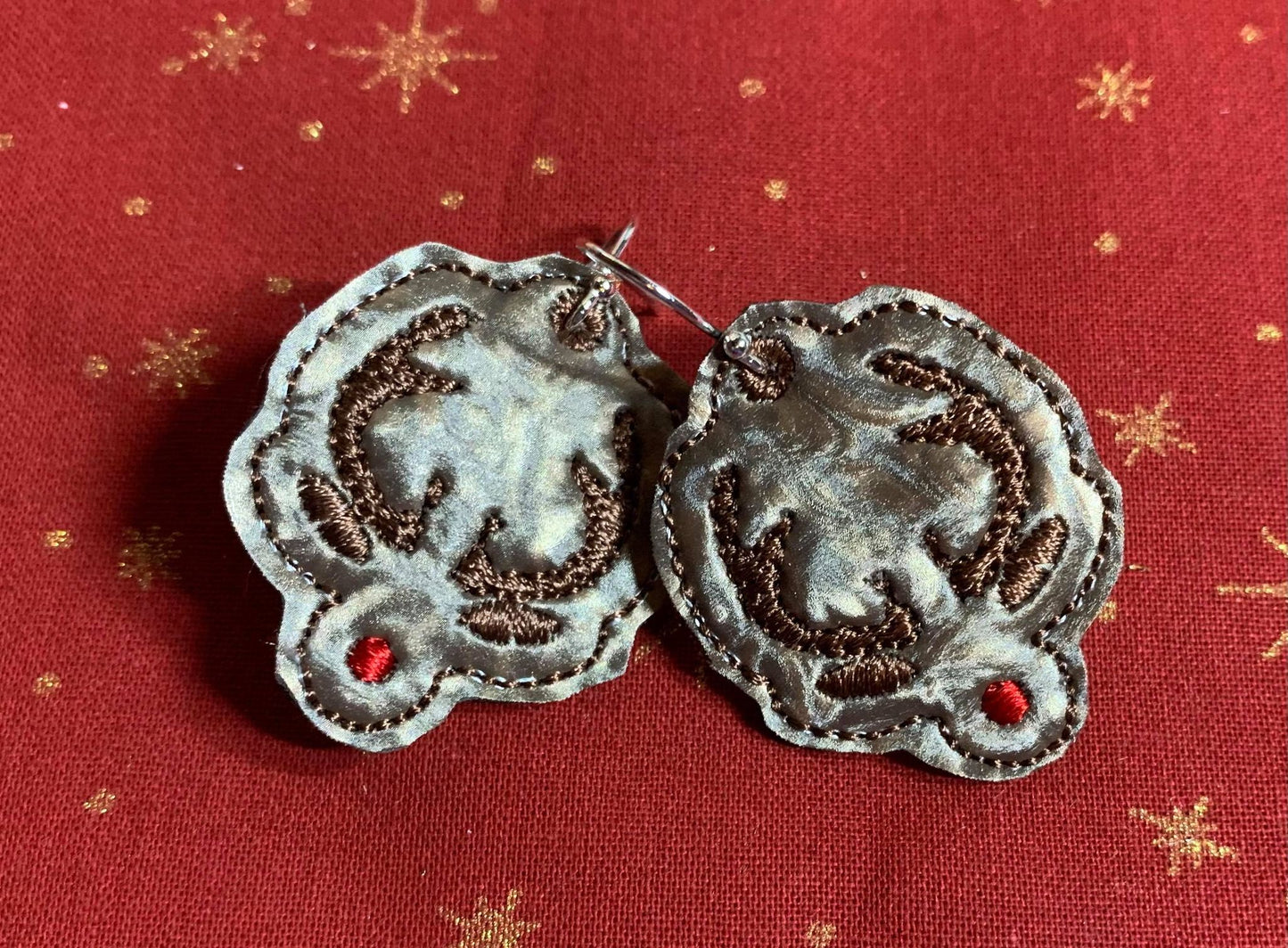 ITH Christmas Reindeer Earrings