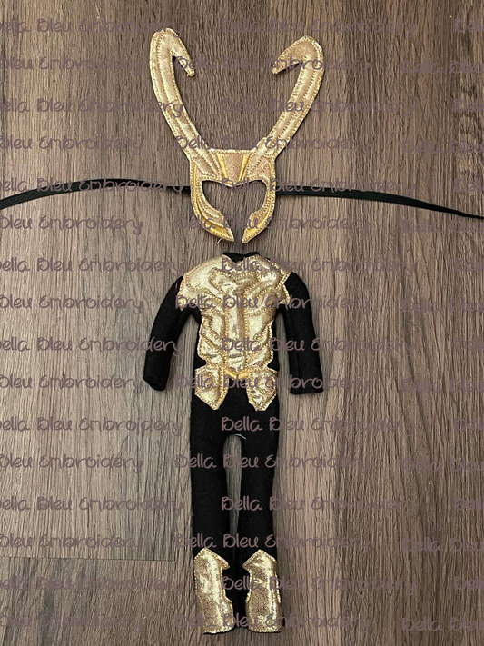 ITH Super Hero Inspired Loki Elf Costume