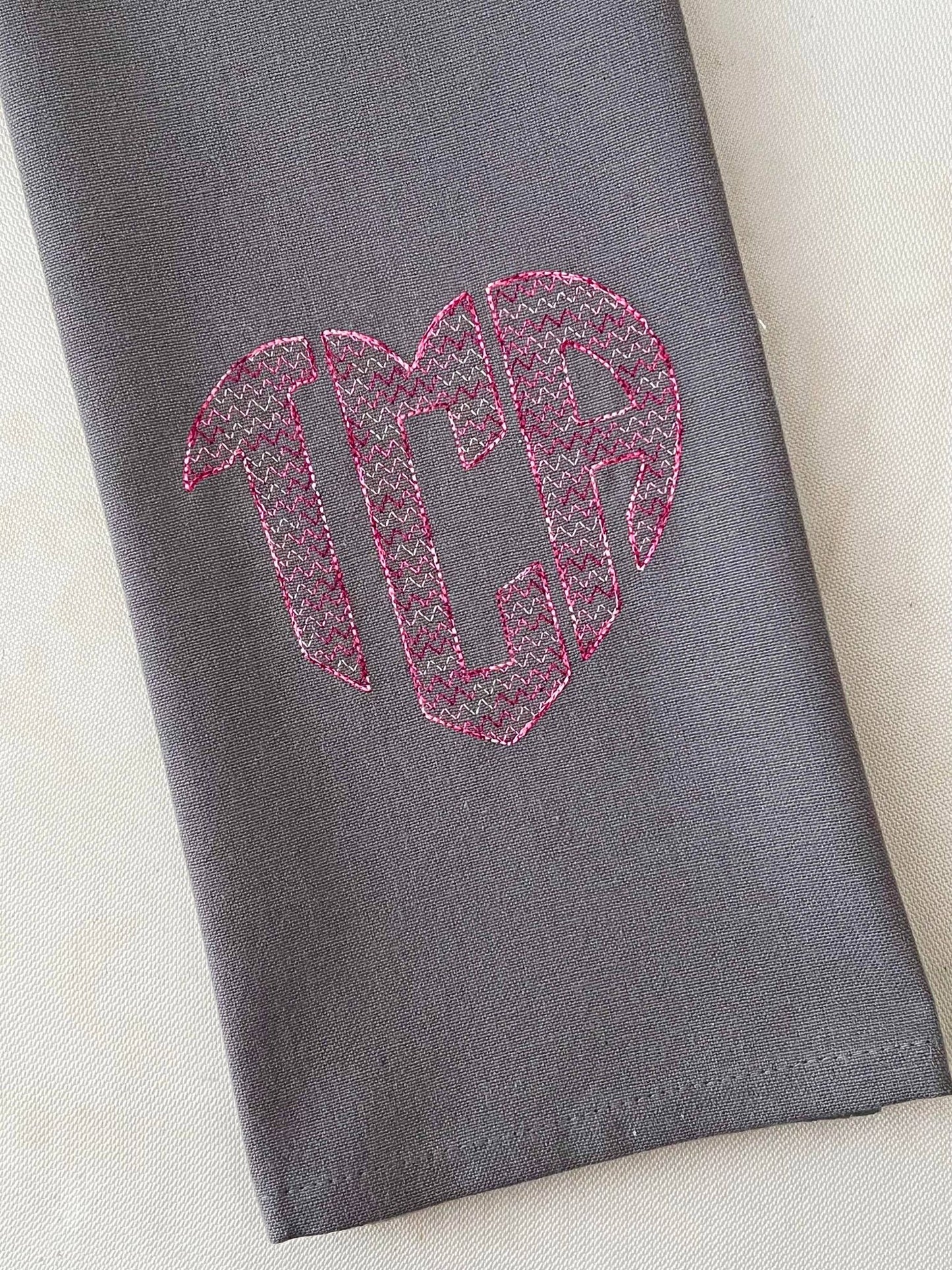 BX Heart Monogram Font