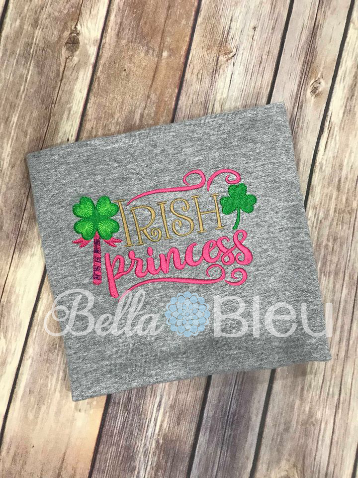 Irish Princess Saint Patrick's Day Design