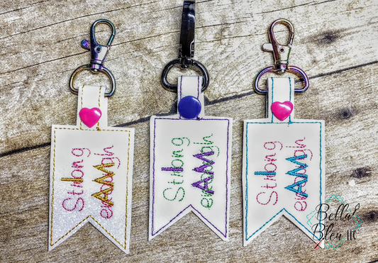 I am Strong Enough Key Fob ITH