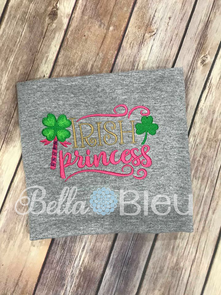 Irish Princess Saint Patrick's Day Design