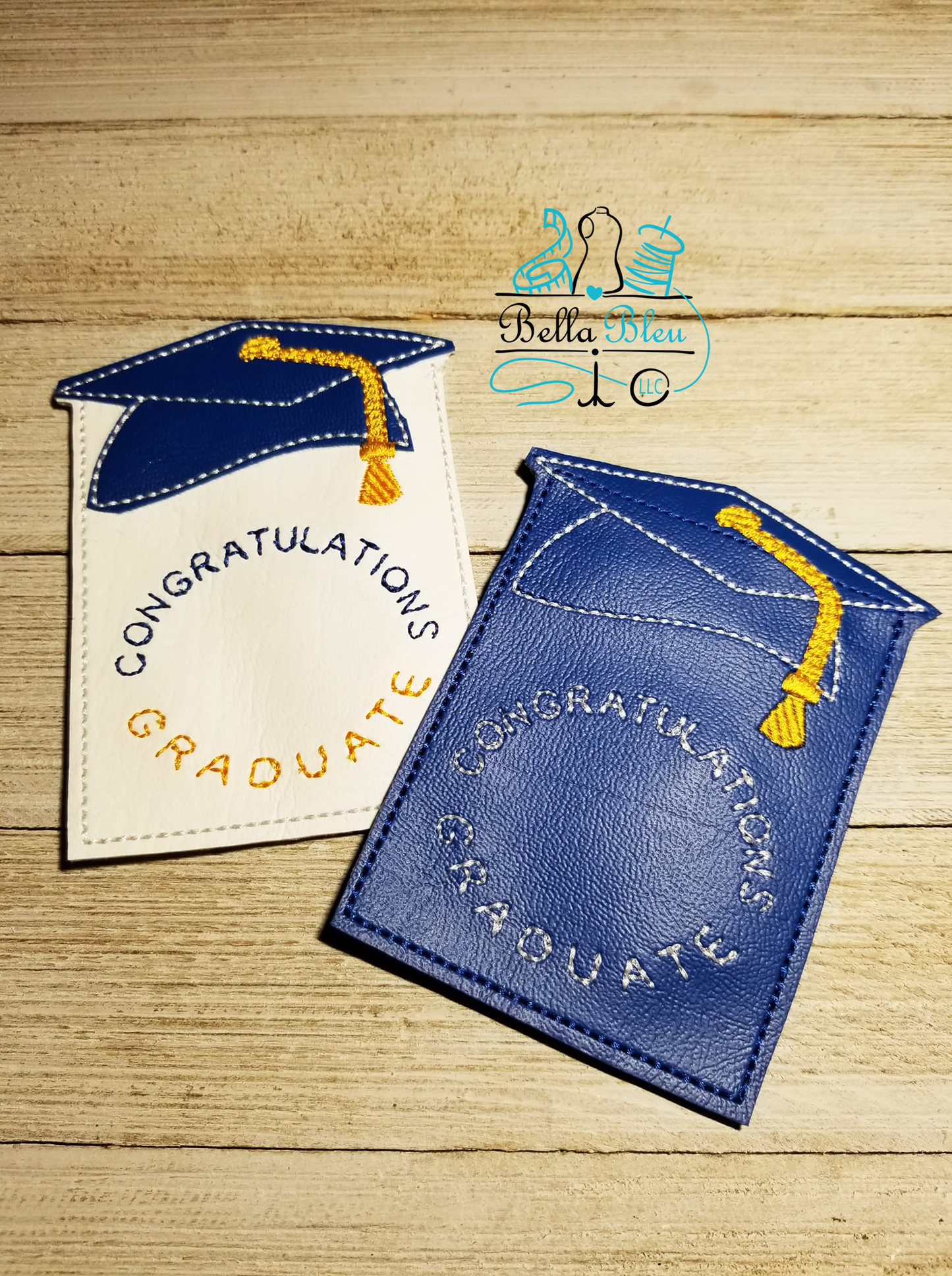 Graduation Gift Card Holder In the hoop